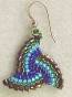 Peyote Pinwheel Earrings